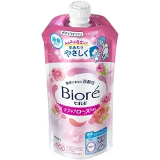비오레 U 바디워시 프레시 u 반짝이 로즈 향기 리필 용 320ml [바디워시]