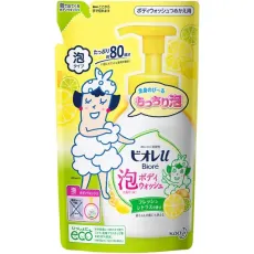비오레 U 바디워시 프레시 u 거품으로 나온다!  감귤의 향기 리필용 480ml [바디워시]
