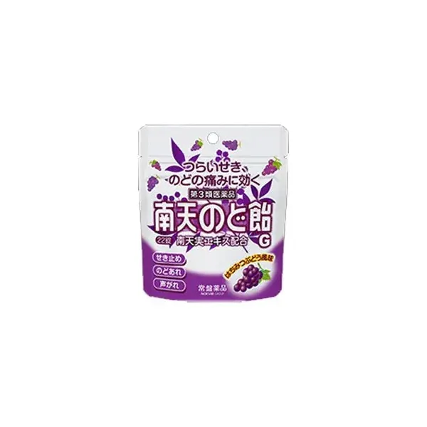 토키와 남천 목캔디 G 허니 포도맛 22정 파우치