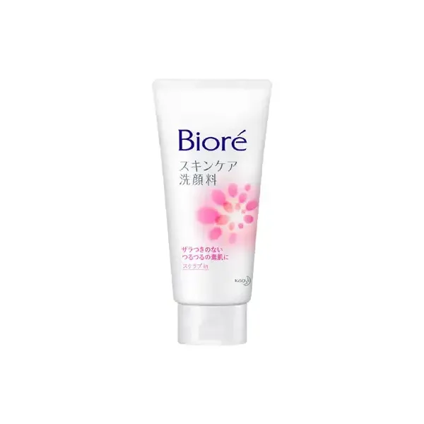 Biore 카오 비오레 스킨케어 클렌징폼 스크럽인 130g