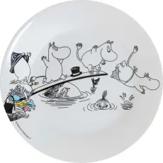 무민 MOOMINRST330049 [멜라민 플레이트 수영]
