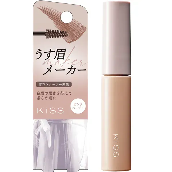 키스 Kiss 키스 우스 눈썹 메이커 01 핑크 베이지 [눈썹 마스카라]