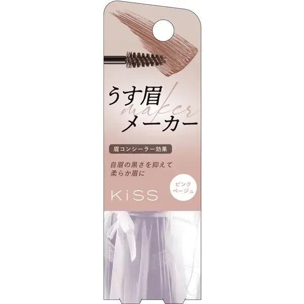 키스 Kiss 키스 우스 눈썹 메이커 01 핑크 베이지 [눈썹 마스카라]