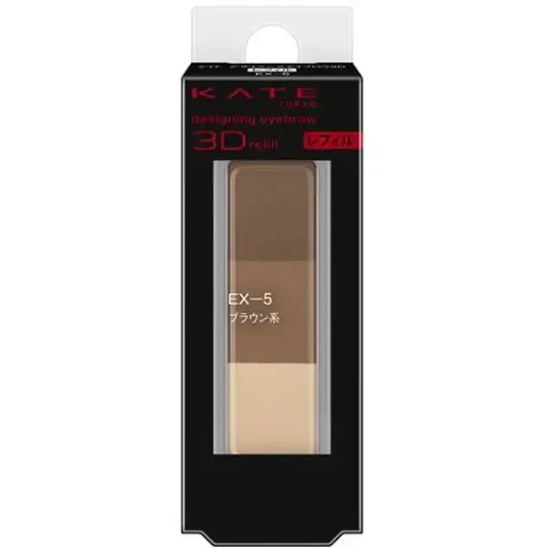 카네보 Kanebo 케이트 KATE 케이트 디자이닝 아이브로우 3D EX-5 브라운계 레필