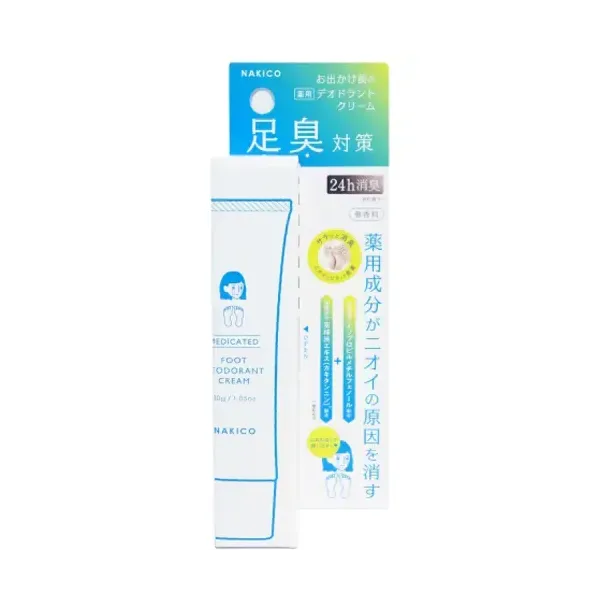 NAKICO 나키코 약용 데오드란트 풋 크림 30g