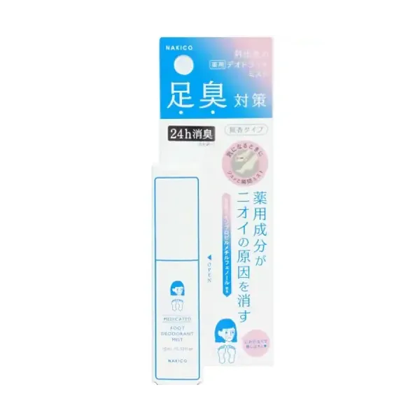 NAKICO 나키코 약용 데오드란트 풋 미스트 10mL