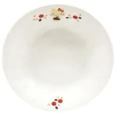 김정도기 산리오(SANRIO) “헬로 키티” 접시 카레 접시 파스타 접시 약 22 cm