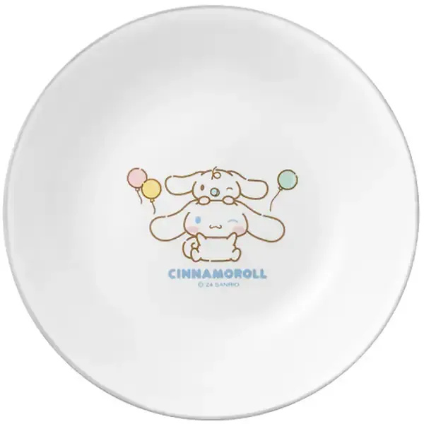 진주 금속 PEARL 깊은 접시 작은 깨지기 어려운 경량 전자 레인지 대응 오븐 대응 식세기 대응 산리오 캐릭터즈 시나모롤 J413-SNC CP-1007 CP-1007
