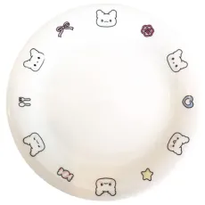 김정 도기 산리오 (SANRIO) 「하나 마루 귀신」접시 케이크 플레이트 약 16cm 파스텔 POP 318114