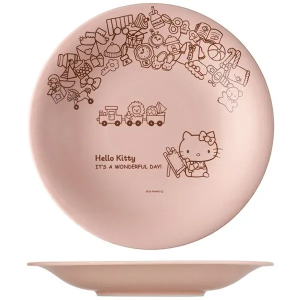 스케이터 미노야키 플래터 24cm 헬로 키티 CHPL24