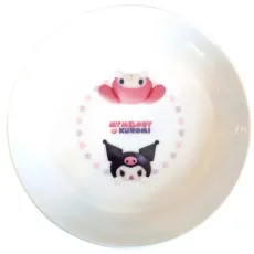 김정 도기 Netflix 시리즈 「My Melody & Kuromi」 마이 멜로디 & 크로미 접시 카레 접시 파스타 접시 약 20 cm 319135