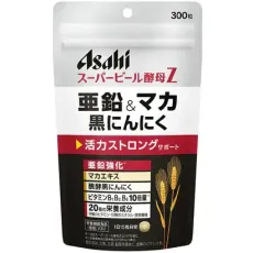 아사히 그룹 식품 Asahi 슈퍼 맥주 효모 Z 아연 & 마카 블랙 마늘 300정 20일분