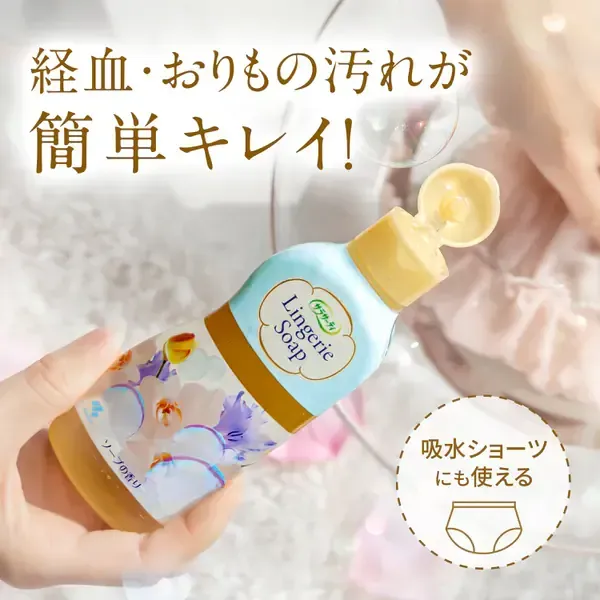 고바야시 사라사티 속옷 전용 세제 경혈·분비물 오염용 비누향 120ml
