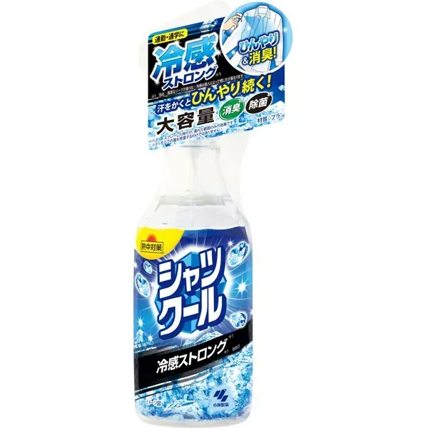 열중대책 셔츠쿨 냉감 스트롱 의류용 쿨링 스프레이 민트향 280ml