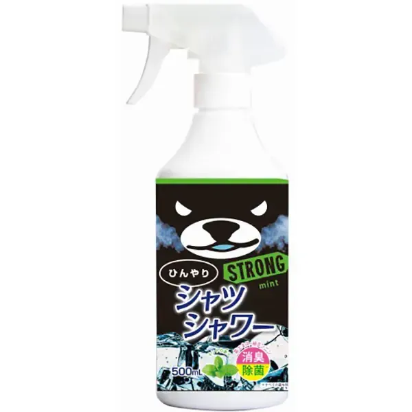 도키와상회 힌야리 셔츠샤워 스트롱 민트향 의류용 냉감 스프레이 500ml