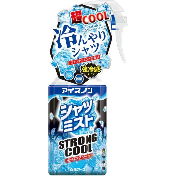 아이스논 셔츠미스트 스트롱쿨 엑스트라민트향 의류용 냉감 스프레이 300ml