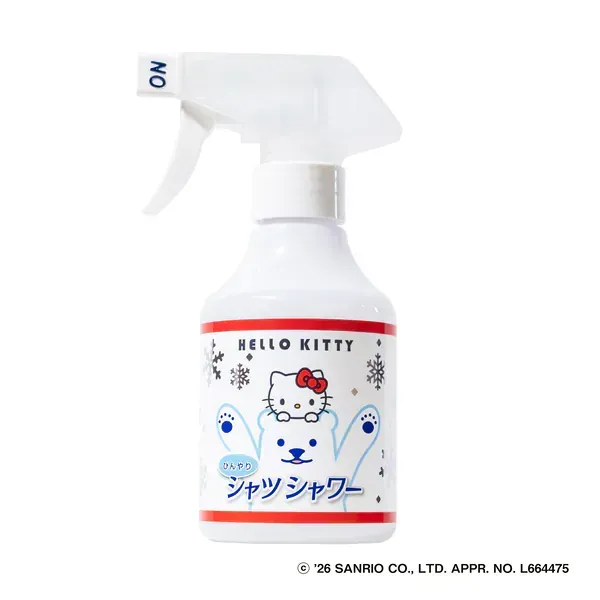 힌야리 셔츠샤워 스트롱 헬로키티 250ml 무향료 의류 쿨 스프레이